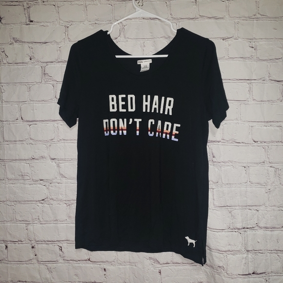 PINK Victoria's Secret Other - Pink Victorias Secret Graphic Sleepwear Shirt